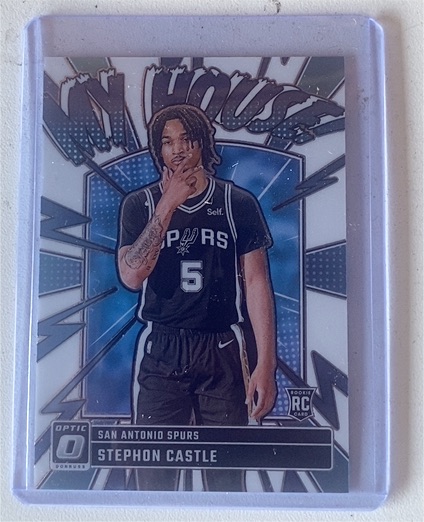 2024-25 Panini Donruss Optic My House #16 Stephon Castle — front