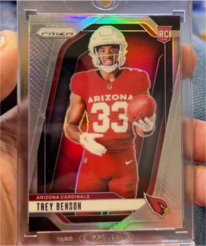 2024 Panini Prizm #38 Trey Benson — front