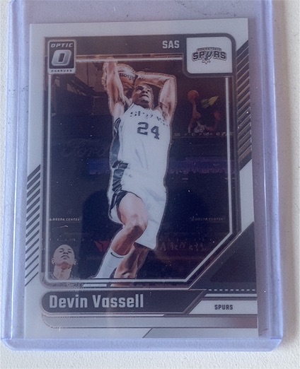 2024-25 Donruss Optic Basketball #184 Devin Vassell — front