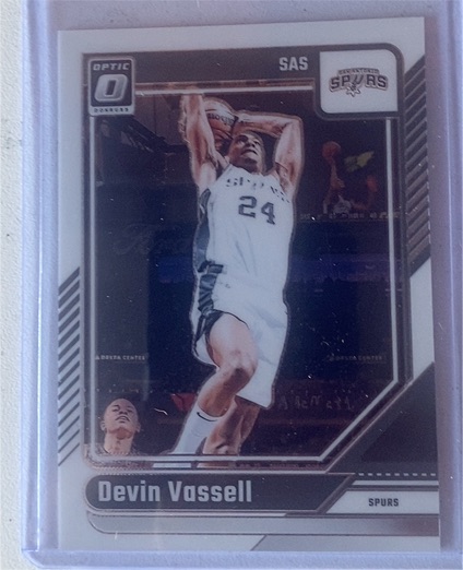 2024-25 Donruss Optic #157 Devin Vassell — front