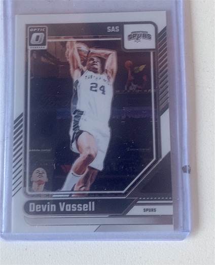 2024-25 Donruss Optic #184 Devin Vassell — front