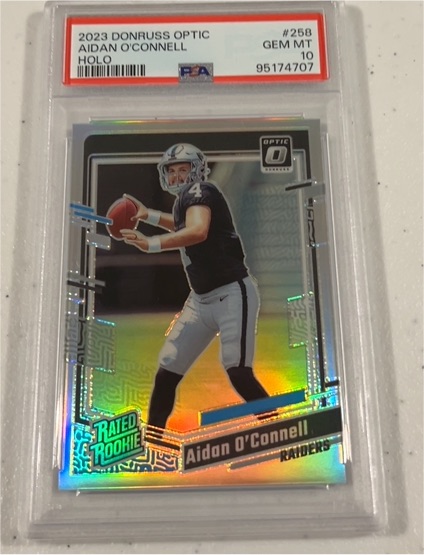 2023 Panini Donruss Optic #258 Aidan O'Connell — front