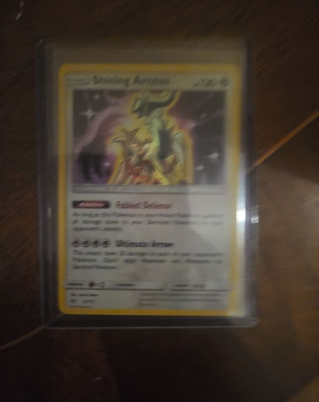 2017 Pokémon TCG Shining Legends #57 Shining Arceus — front
