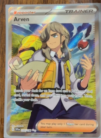2022 Pokémon Scarlet & Violet SV01 #235 Arven — front