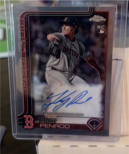 2025 Topps Chrome #RA-ZAP Zach Penrod — front