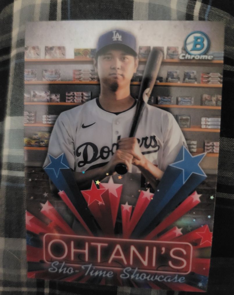 2025 Bowman Chrome Hobby Stars #HS-4 Shohei Ohtani — front