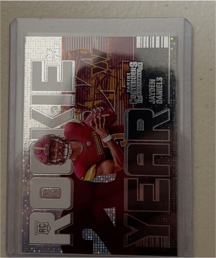 2024 Panini Contenders Rookie of the Year #2 Jayden Daniels — front