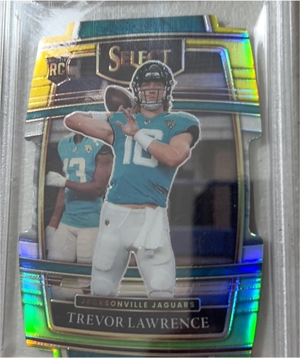 2021 Panini Select #43 Trevor Lawrence — front
