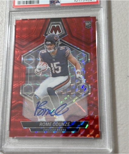 2024 Panini Mosaic #309 Rome Odunze — front