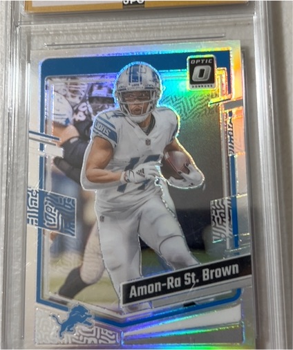 2023 Donruss Optic #59 Amon-Ra St. Brown — front