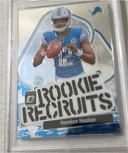 2023 Panini Donruss Optic Rookie Recruits #7 Hendon Hooker — front