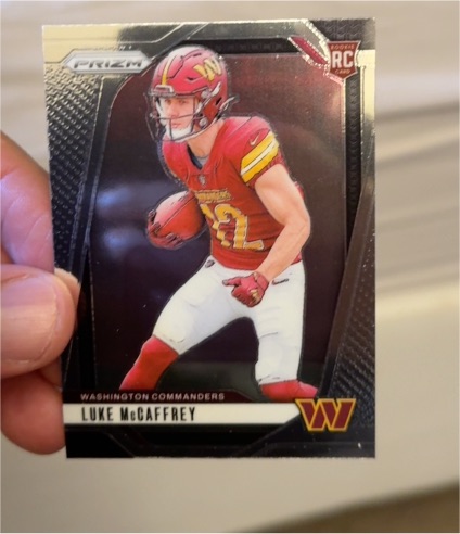 2024 Panini Prizm #367 Luke McCaffrey — front