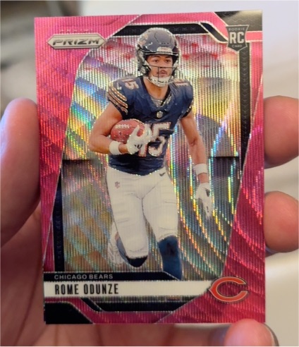 2024 Panini Prizm #385 Rome Odunze — front
