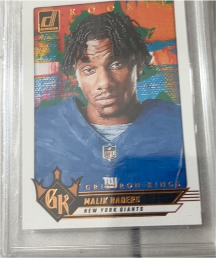 2024 Panini Donruss #11 Malik Nabers Rookie Gridiron Kings — front