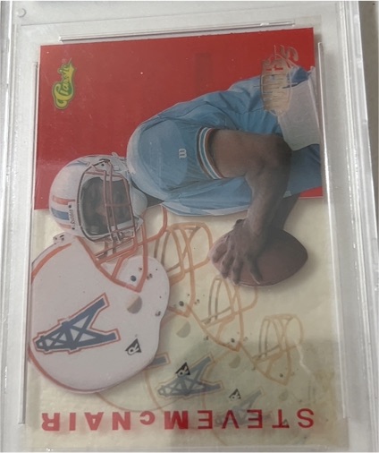 1995 Classic Images Limited Live #Steve McNair — front