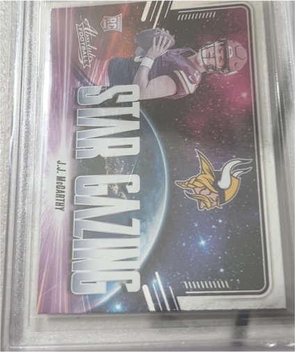 2024 Panini Absolute Star Gazing #SG-JMY J.J. McCarthy — front