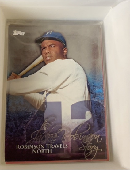 2015 Topps #JR-5 Jackie Robinson Story — front