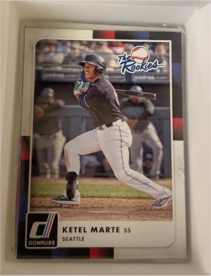 2016 Donruss The Rookies #TR9 Ketel Marte — front