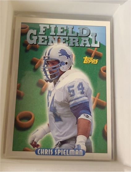 1993 Topps #297 Chris Spielman — front