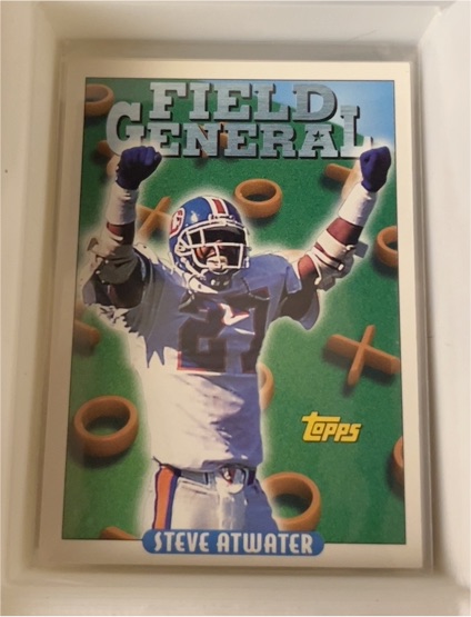 1993 Topps #292 Steve Atwater Field General — front