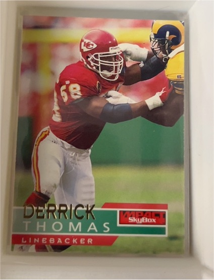 1995 SkyBox Impact #74 Derrick Thomas — front