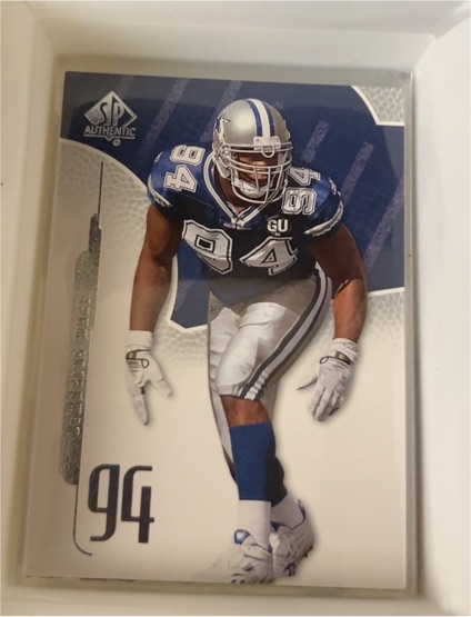 2008 SP Authentic #52 DeMarcus Ware — front
