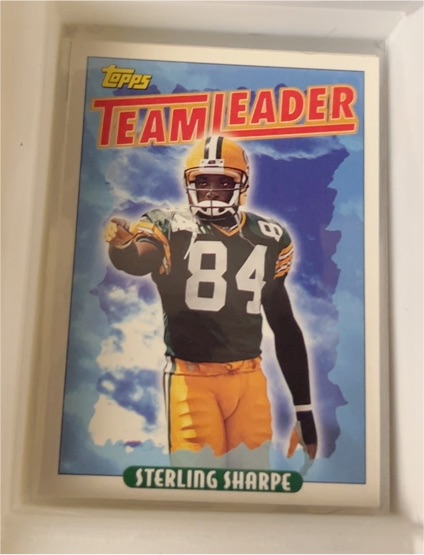 1993 Topps #175 Sterling Sharpe — front