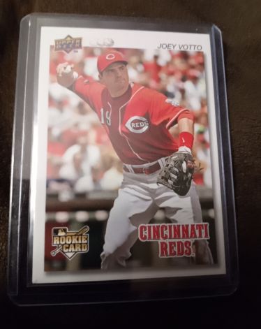 2008 Upper Deck Timeline #119 Joey Votto — front
