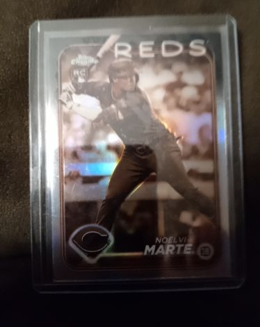 2024 Topps Chrome #177 Noelvi Marte — front