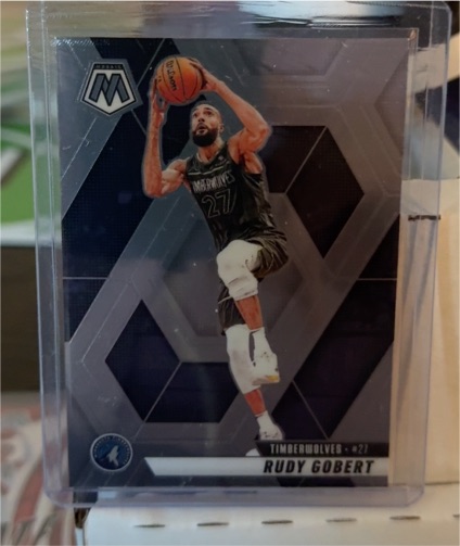 2024-25 Panini Mosaic #89 Rudy Gobert — front