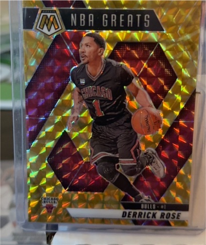 2024-25 Panini Mosaic NBA GREATS #292 Derrick Rose — front