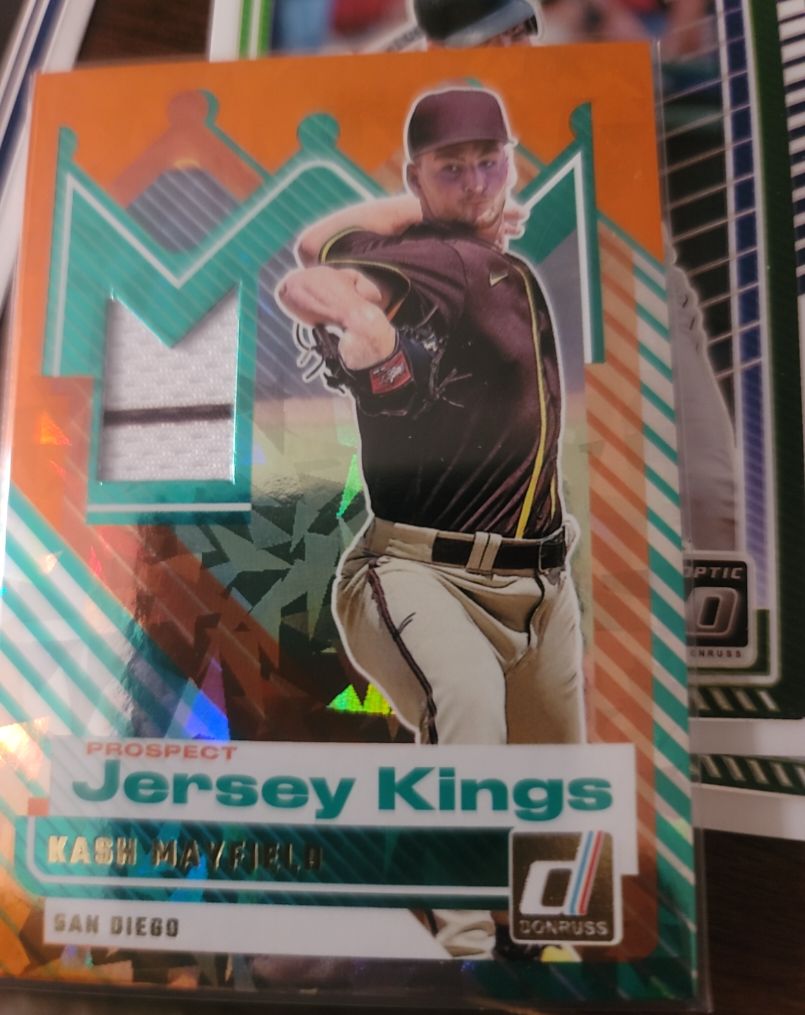 2025 Donruss #PJK-KM Kash Mayfield Jersey Kings — front