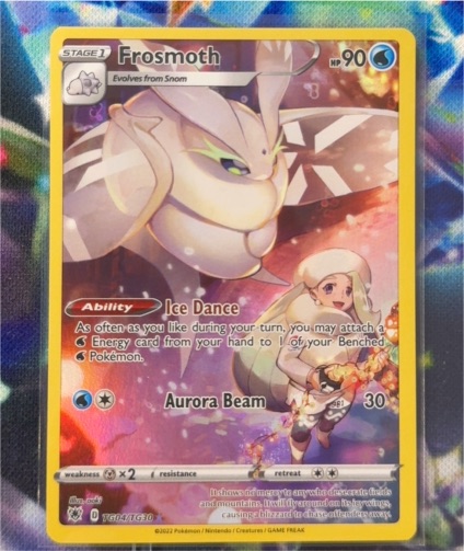 2022 Pokémon Astral Radiance TG04 Frosmoth — front