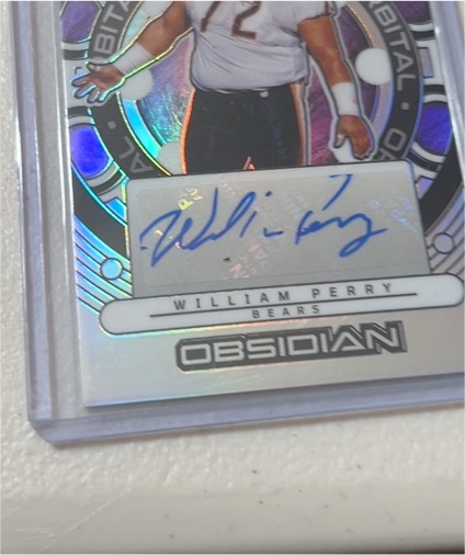 2024 Panini Obsidian #OS-WPY William Perry — front