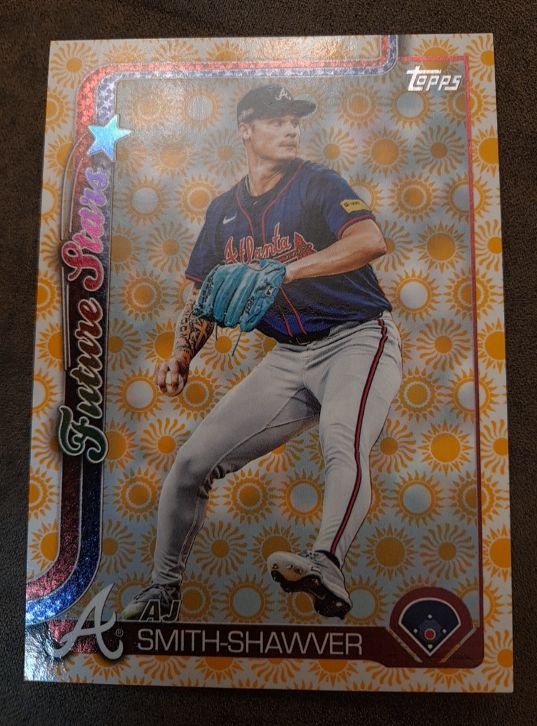 2025 Topps Series 2 #674 AJ Smith-Shawver — front
