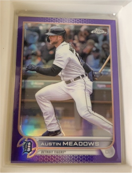 2022 Topps Chrome Update #41 Austin Meadows — front