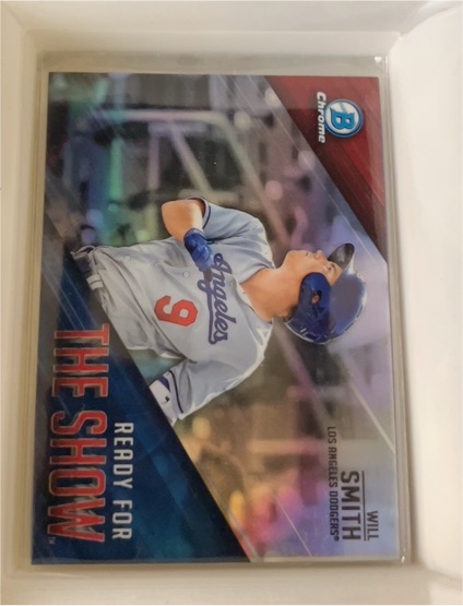 2019 Bowman Chrome #RFTS-5 Will Smith Ready for the Show — front