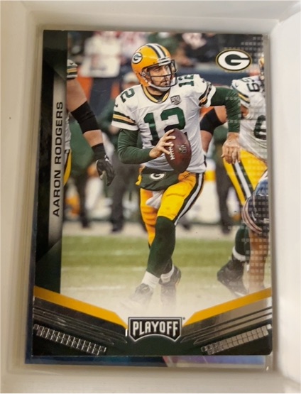 2019 Panini Playoff #127 Aaron Rodgers — front