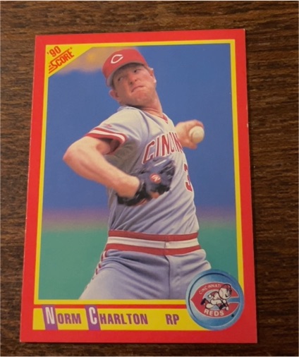 1990 Score #248 Norm Charlton — front