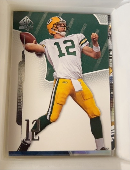 2008 SP Authentic #70 Aaron Rodgers — front