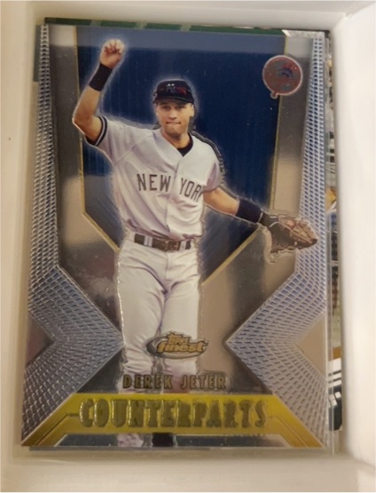 2000 Topps Finest #273 Derek Jeter / Alfonso Soriano Counterparts — front