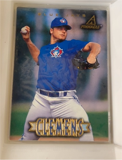 1997 Pinnacle #21 Roger Clemens — front