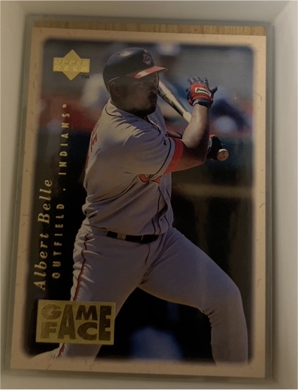 1996 Upper Deck Gameface #GF4 Albert Belle — front
