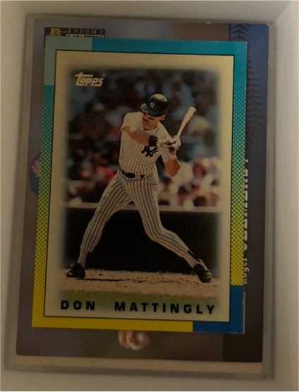 1988 Topps Mini Leaders #27 Don Mattingly — front