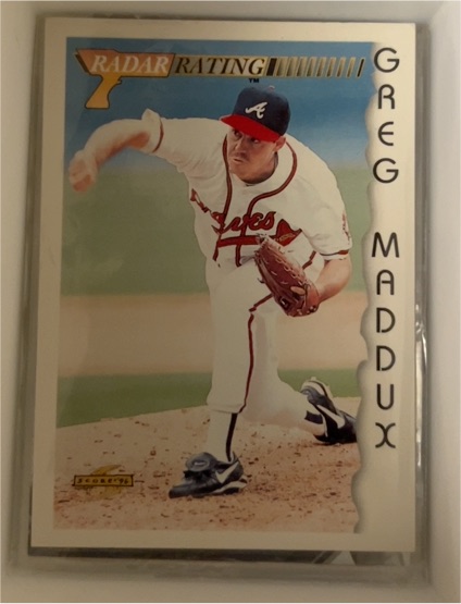 1996 Score Radar Rating #194 Greg Maddux — front