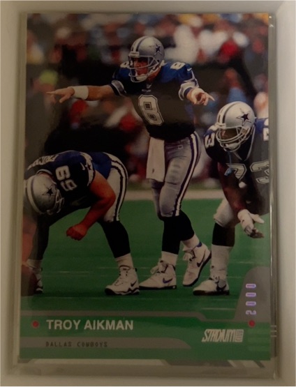2000 Topps Stadium Club #35 Troy Aikman — front