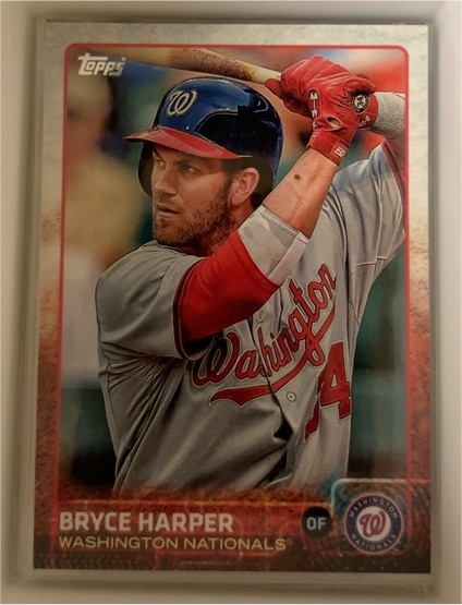 2015 Topps #207 Bryce Harper Washington Nationals — front