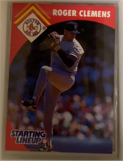 1990 Kenner Starting Lineup Roger Clemens — front