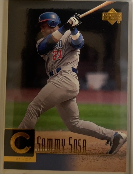 2001 Upper Deck #387 Sammy Sosa — front