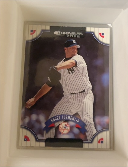 2002 Donruss #16 Roger Clemens — front